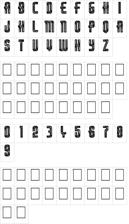 Character map