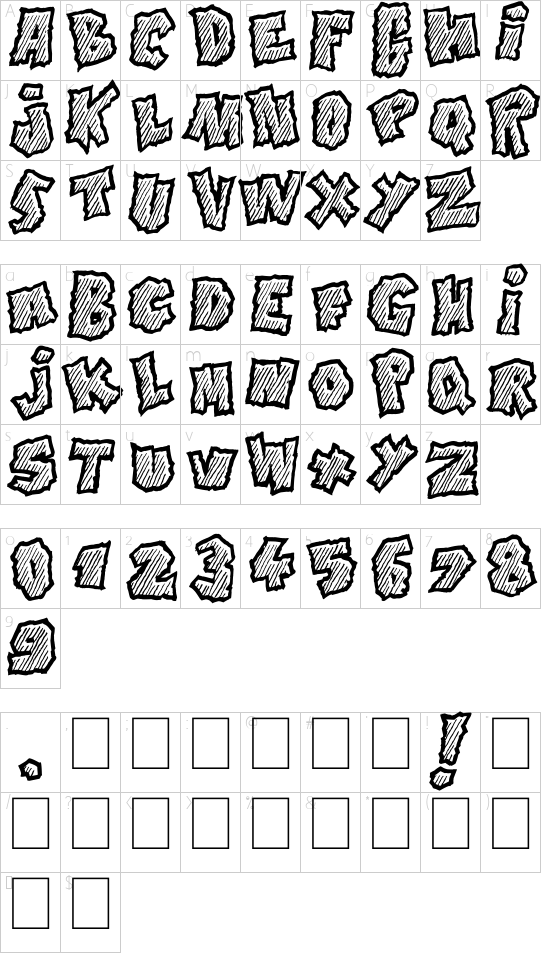 character map