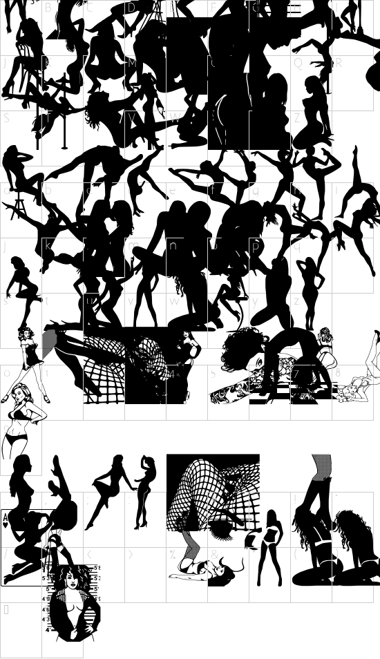 Character map