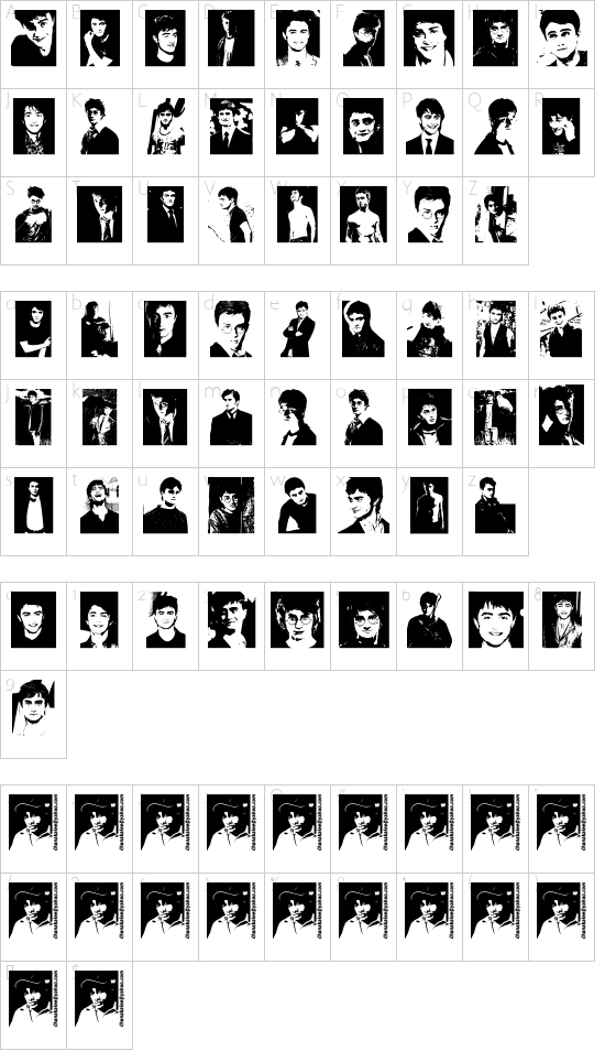 character map