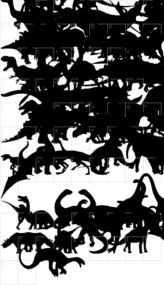 character map