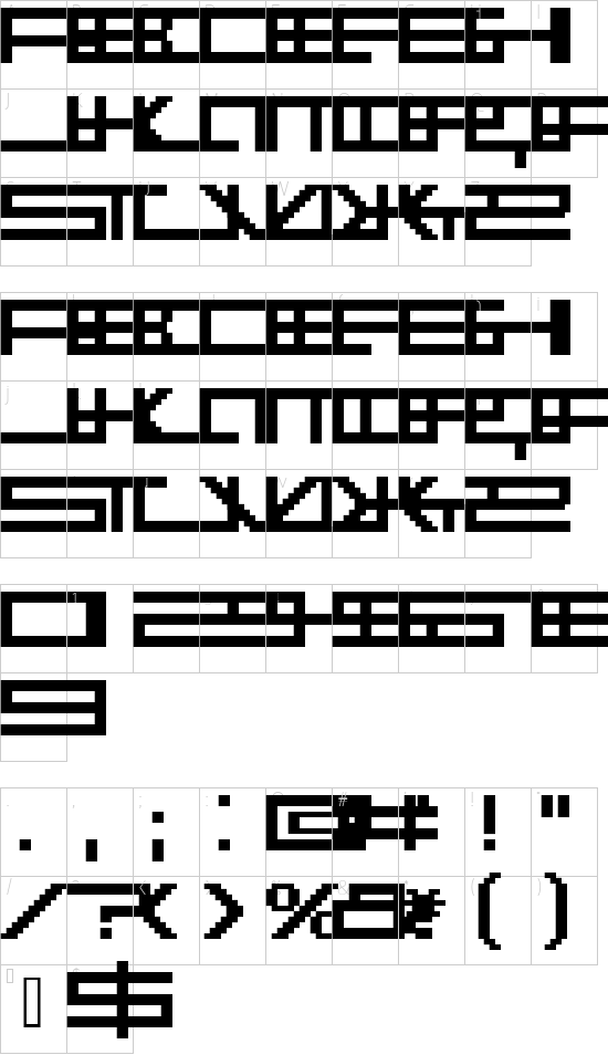 character map