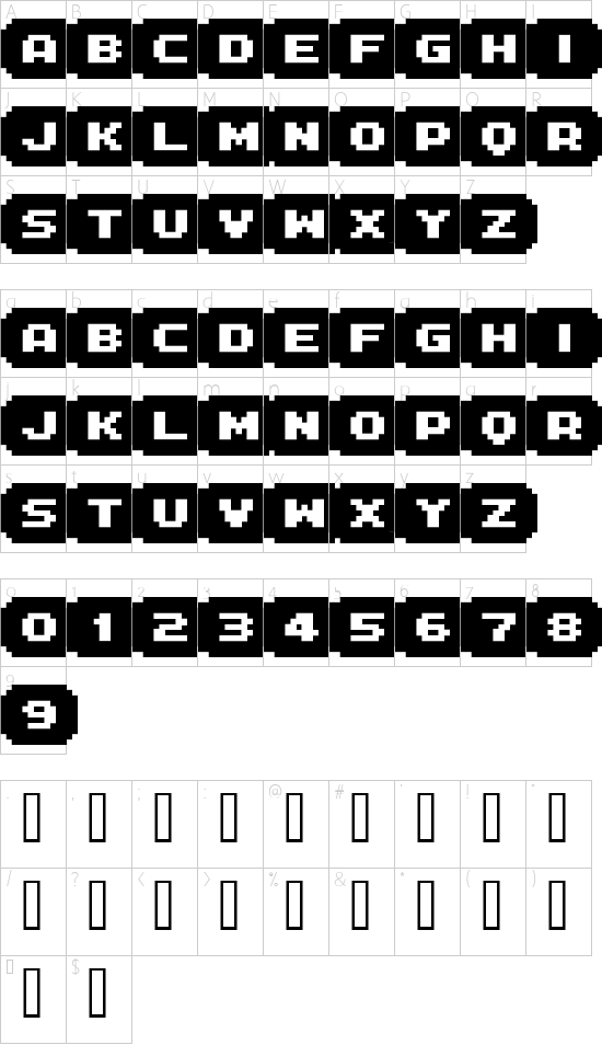 character map