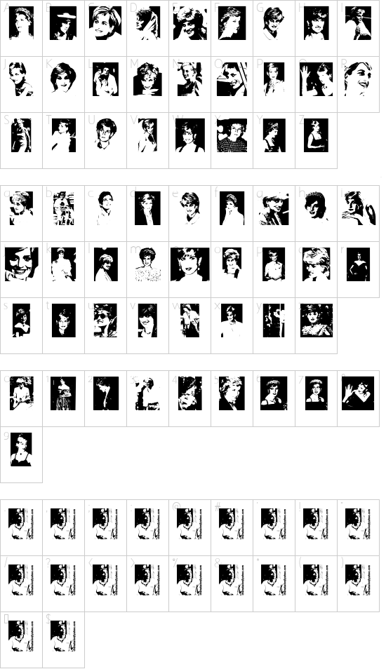 character map